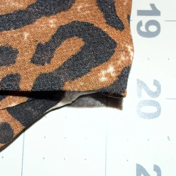 HeartSoul Animal Print Off-Shoulder Blouse - Picture 10 of 11